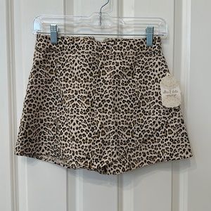 NWT Altar’d State skort. Cheetah print size S